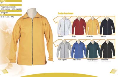 SUDADERA CREMALLERA